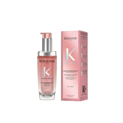 Kérastase Croma Absolu L'Huile Éclat  Color-Treated Hair Oil ( Refillable ) 75ml