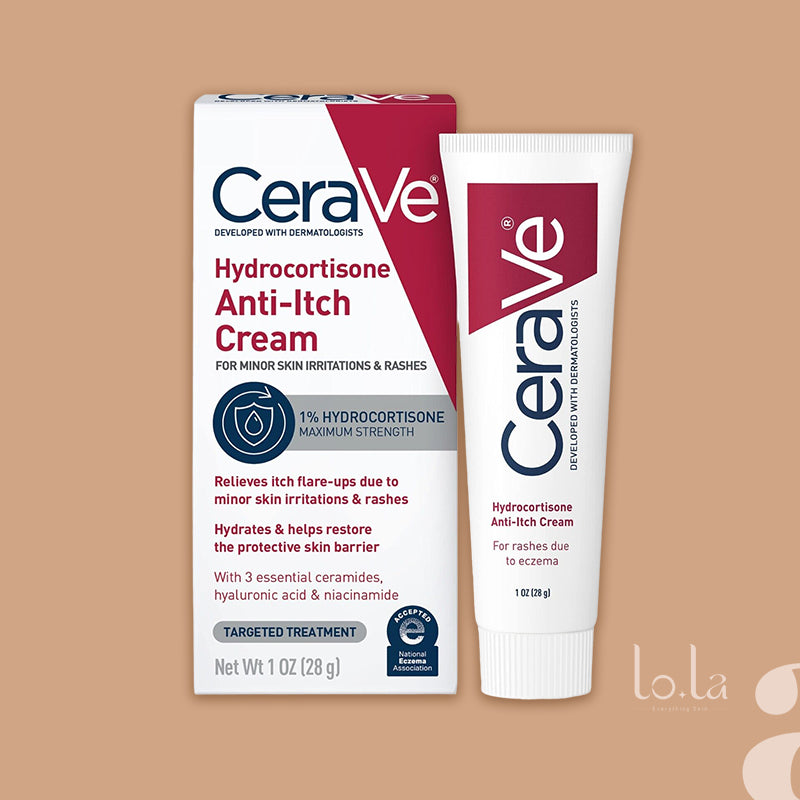 Cerave Hydrocortisone Anti-Itch Cream 28Gm