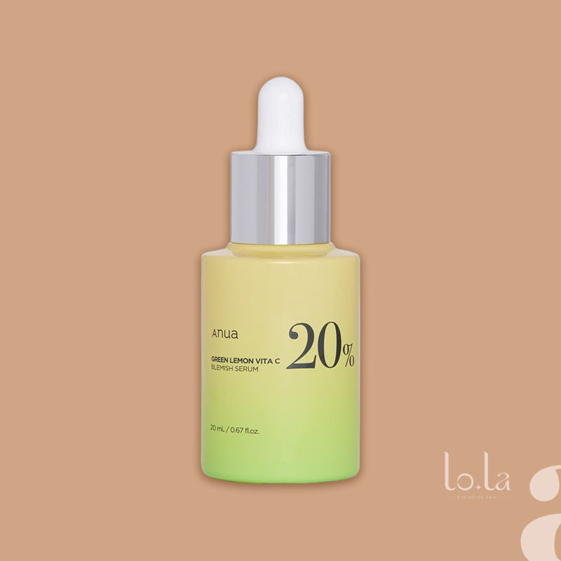 Anua Green Lemon Vita C Blemish Serum 20% 20g