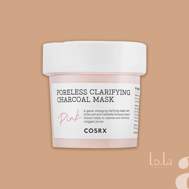 Cosrx Poreless Clarifying Charocal Mask Pink 110g