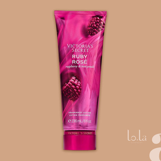 Victoria's Secret Ruby Rose Raspberry & Rose Petals Fragrance Lotion 236Ml