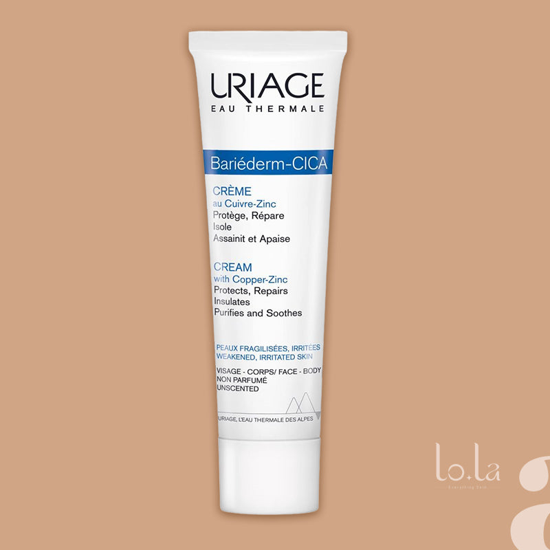 Uriage Bariederm-Cica Cream with Copper-Zinc 40Ml