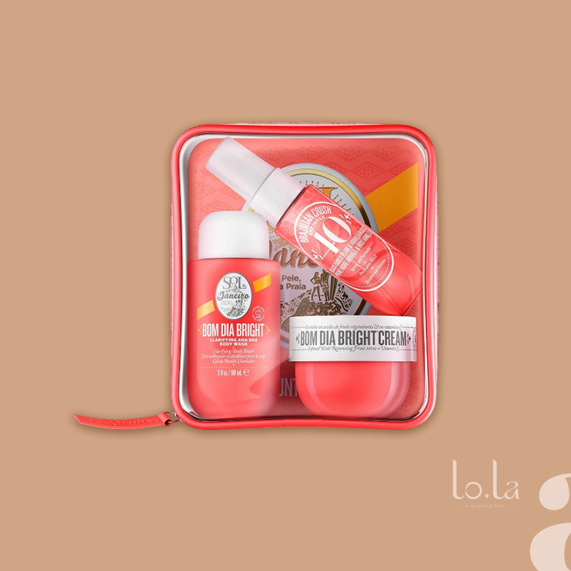 Sol De Janeiro Bom Dia Jet Set Gift Set - Perfume Mist, Body Wash & Cream