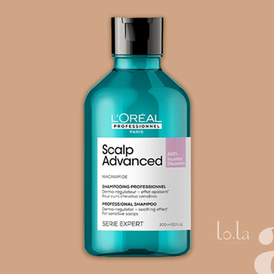 L'Oréal Professionnel Serie Expert Scalp Advanced Anti Discomfort Shampoo Niacinamide For Sensitive Scalps 300Ml