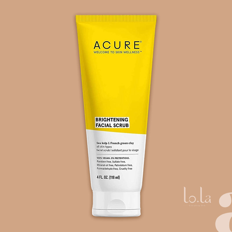 Acure Brightening Facial Scrub 118Ml