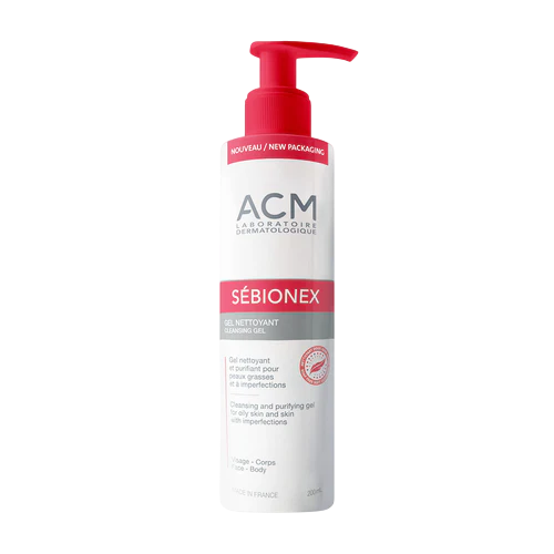 ACM Sebionex Cleansing Gel Face & Body 200Ml