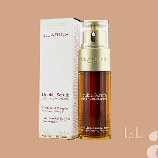 Clarins Double Serum (Hydric + Lipidic System) Complete Age Control Concentrate 50Ml