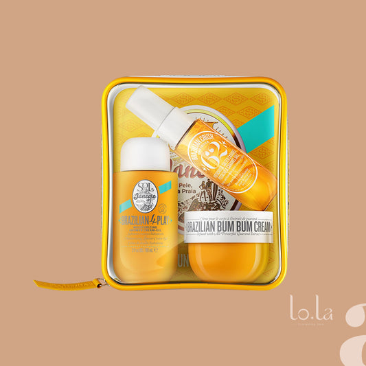 Sol De Janeiro Bum Bum Jet Set Gift Set - Perfume Mist, Body Wash & Cream