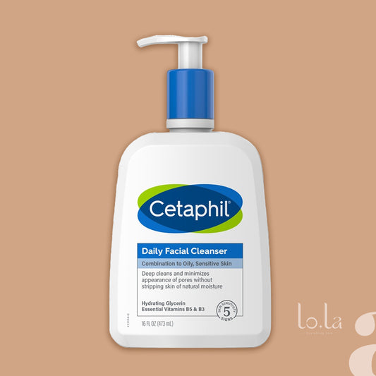 Cetaphil Daily Facial Cleanser Combination to Oily Sensitive Skin 473Ml