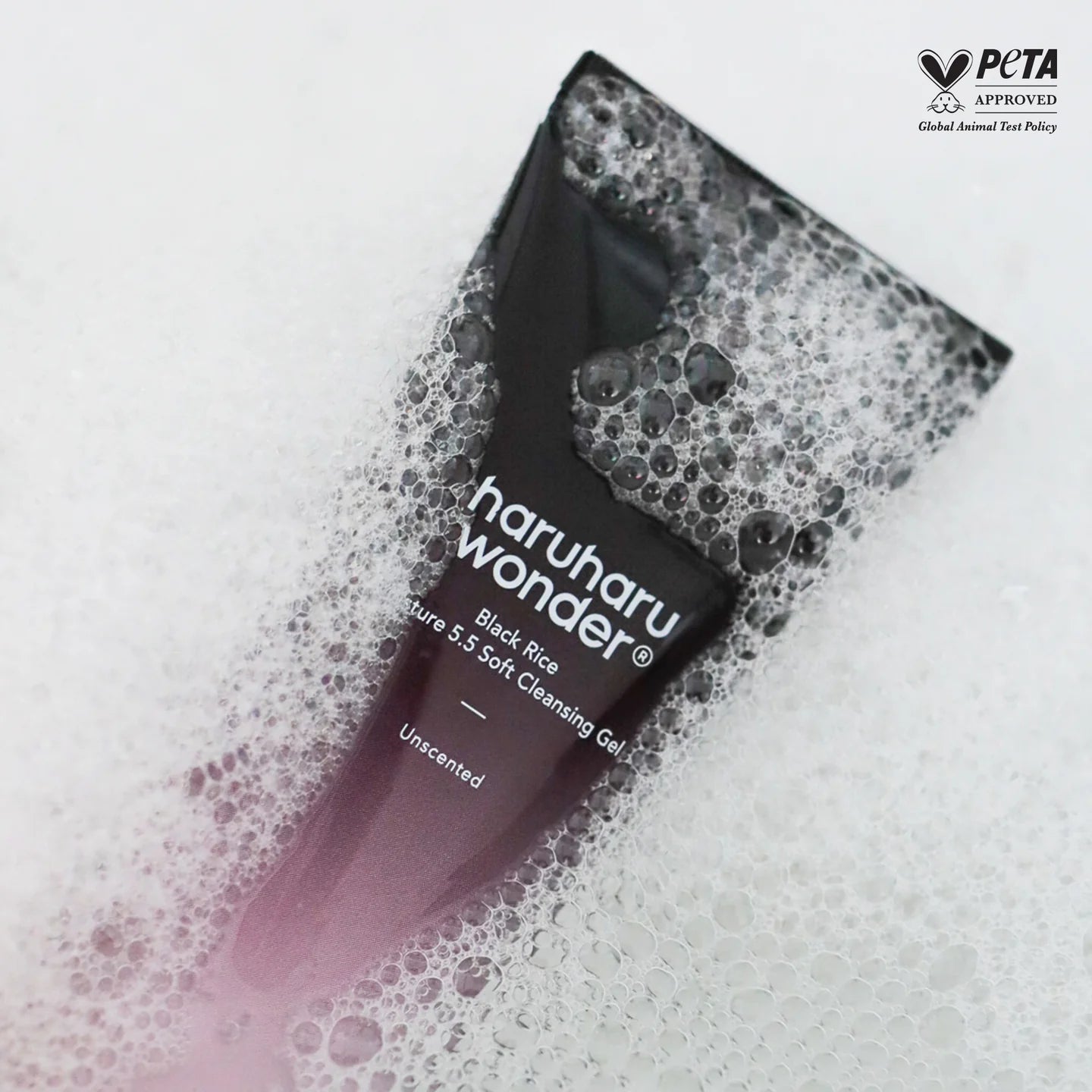 Haruharu Wonder Black Rice Moisture 5.5 Soft Cleansing Unscented Gel 100Ml