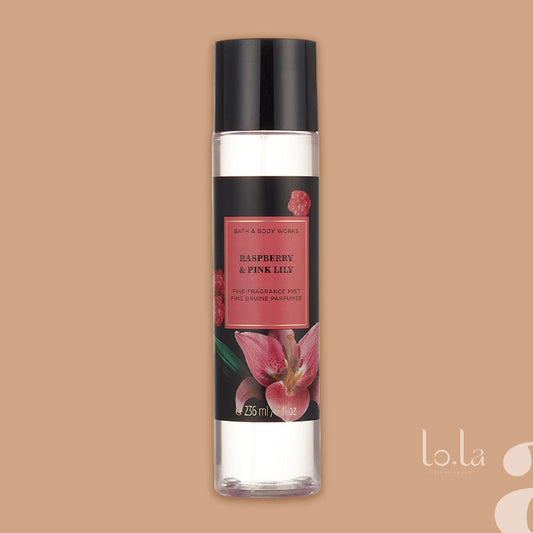Bath & Body Rasberry & Pink Lilly Fragrance Mist 236Ml