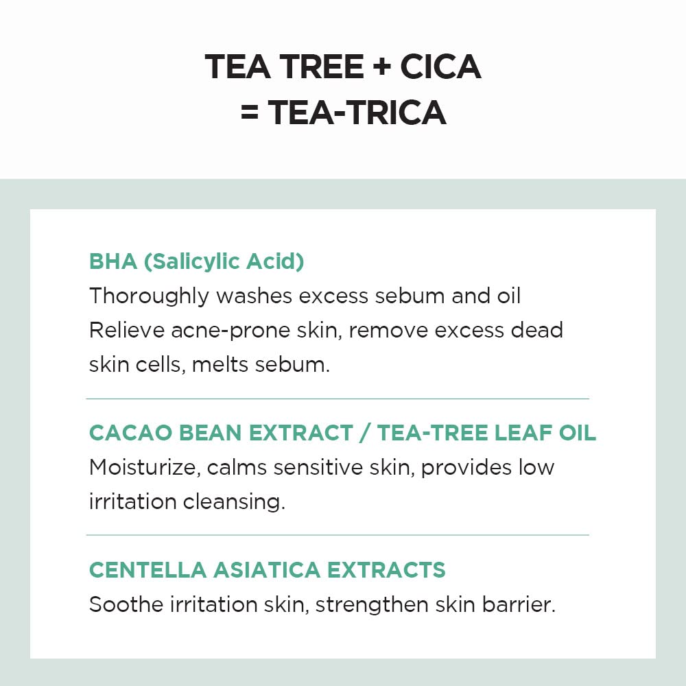 SKIN1004 Madagascar Centella Tea-Trica BHA Foam 125 Ml