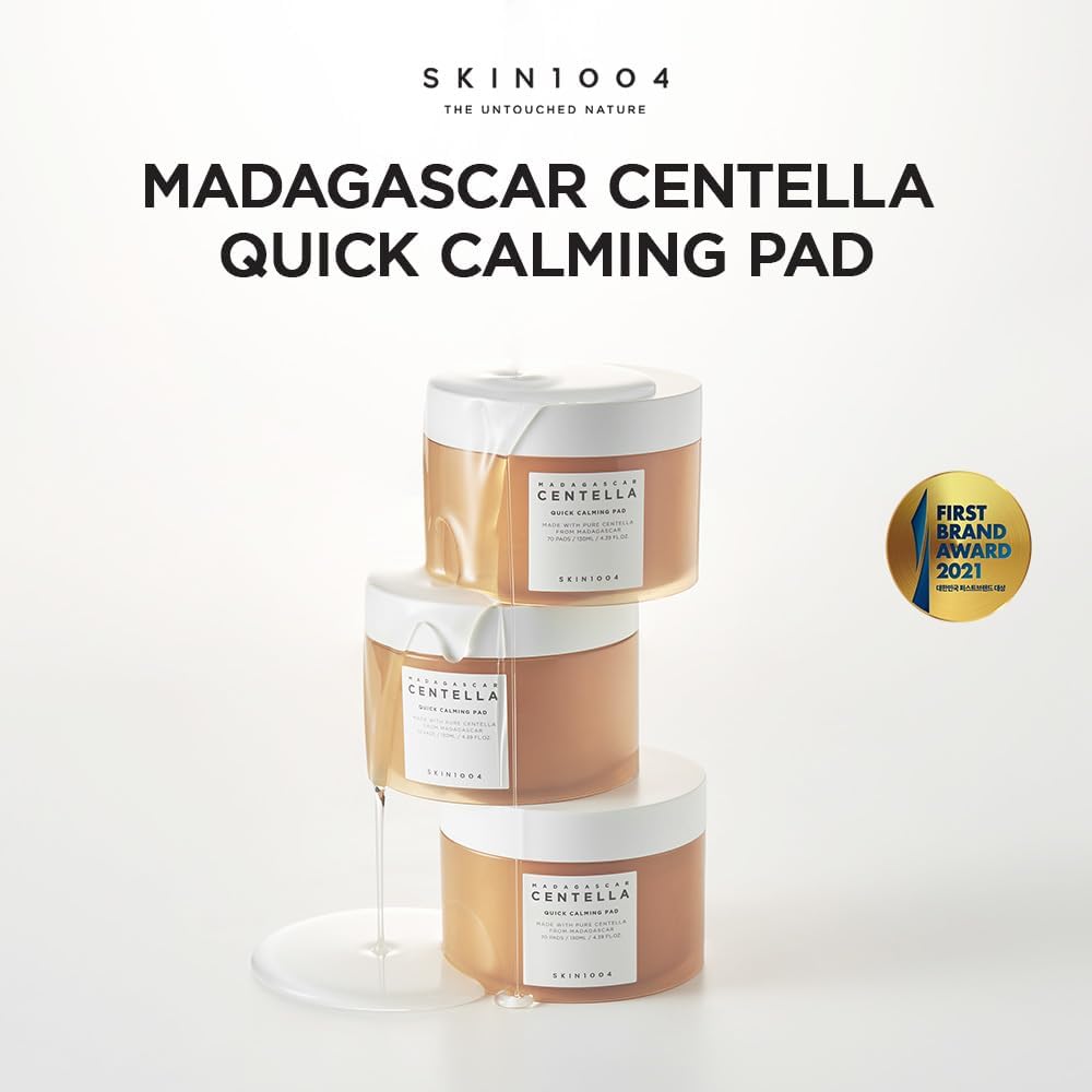 SKIN1004 Madagascar Centella Quick Calming Pad 70 Pads 130Ml