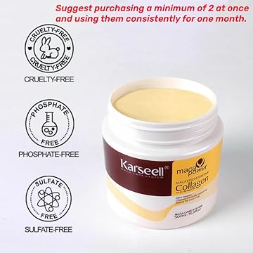 Karseel Collagen Hair Treatment Deep Repair Collagen Hair Mask 500ml
