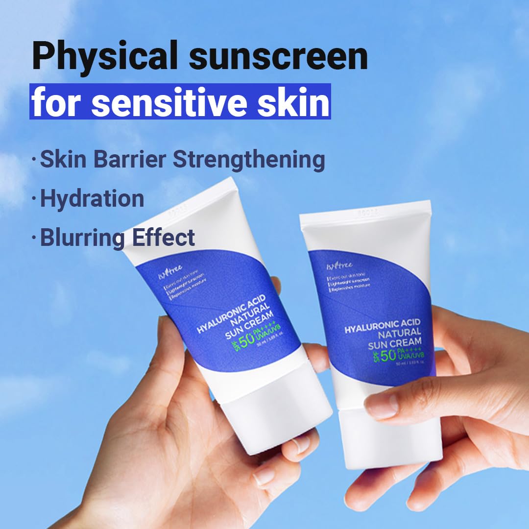 Isntree Hyaluronic Acid Natural Sun Cream SPF50+ PA++++ 50Ml