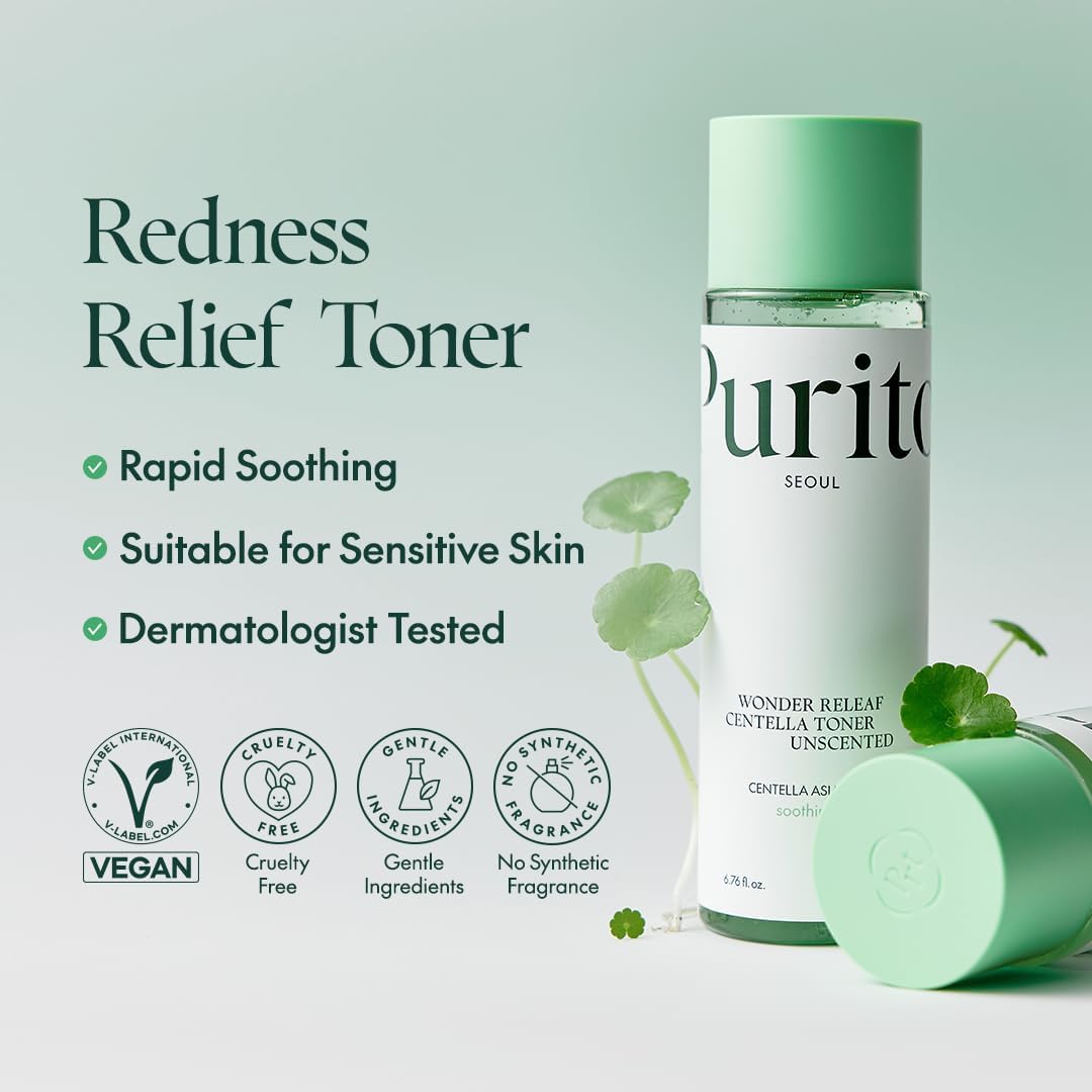 Purito Seoul Wonder Relief Centella Toner Unscented 200Ml