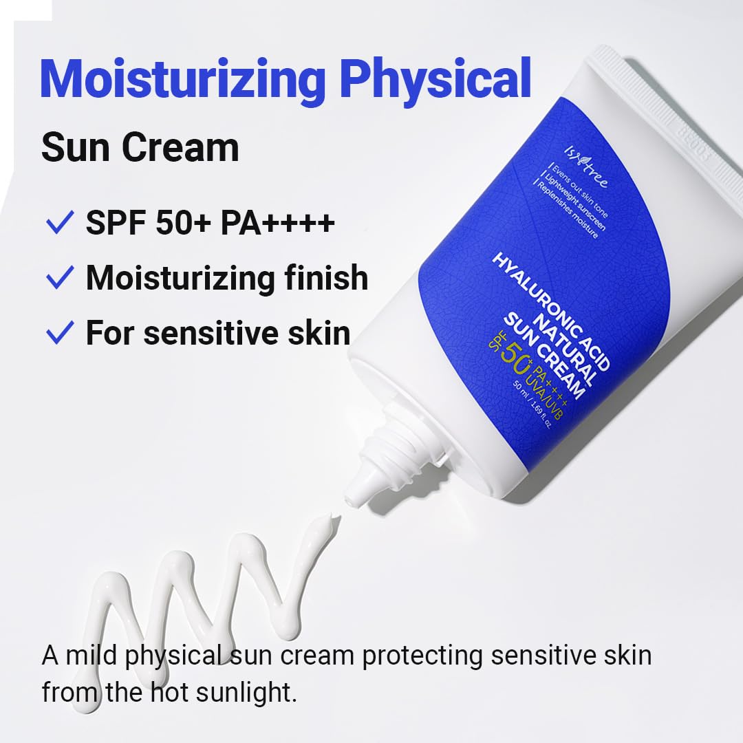 Isntree Hyaluronic Acid Natural Sun Cream SPF50+ PA++++ 50Ml