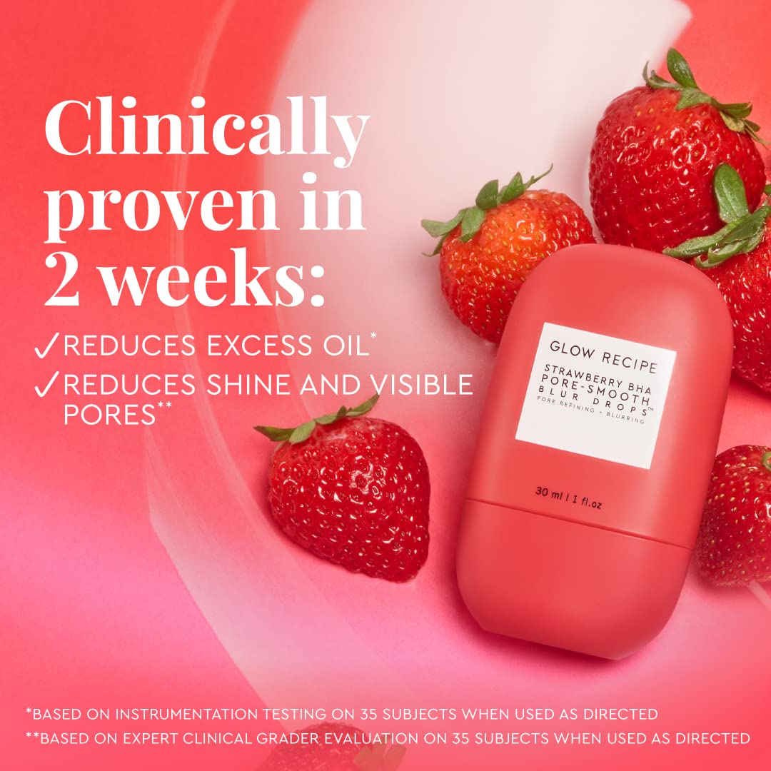 Glow Recipe Strawberry Bha Pore-Smooth Serum 30Ml