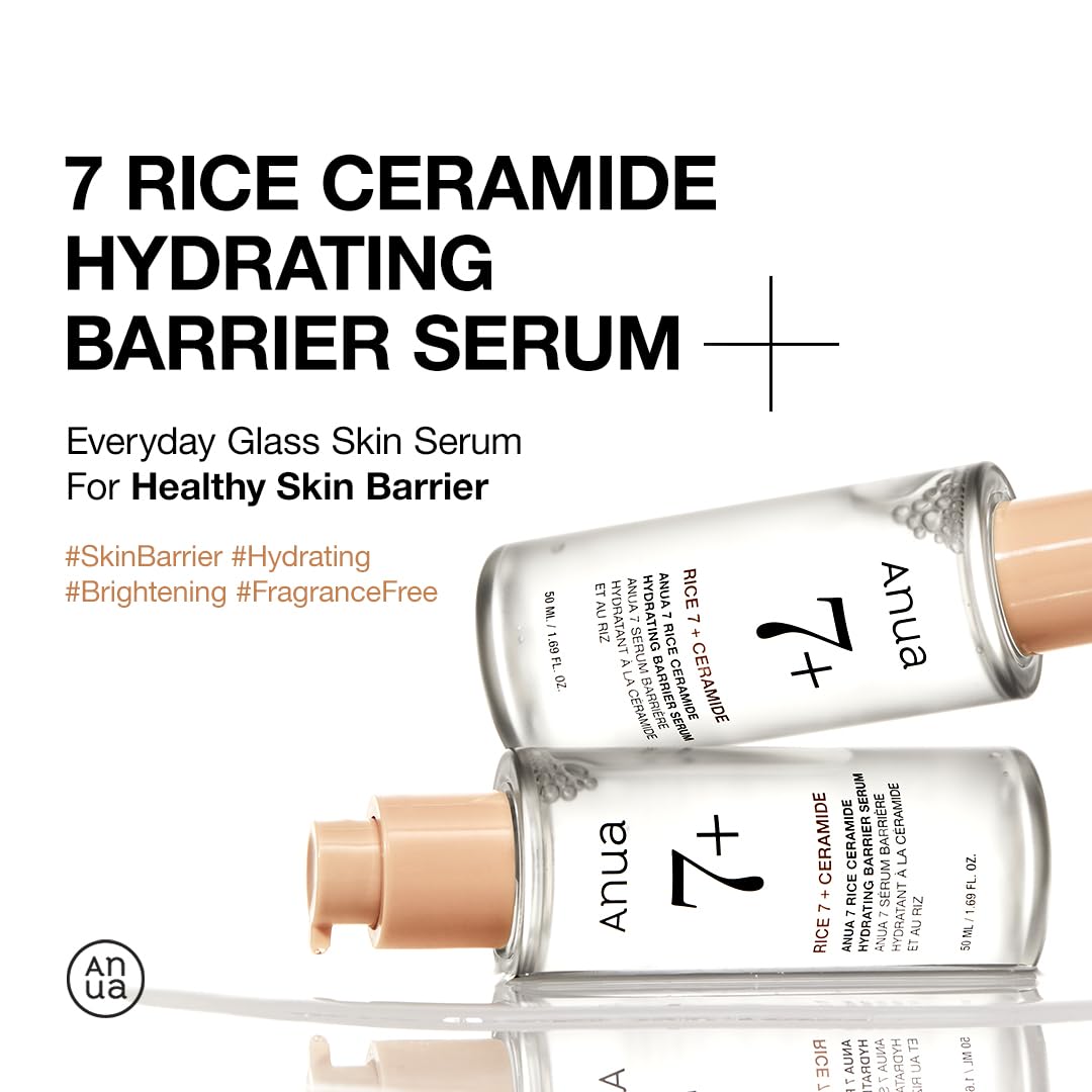 Anua Rice 7+ Ceramide Hydrating Barrier Serum 50Ml