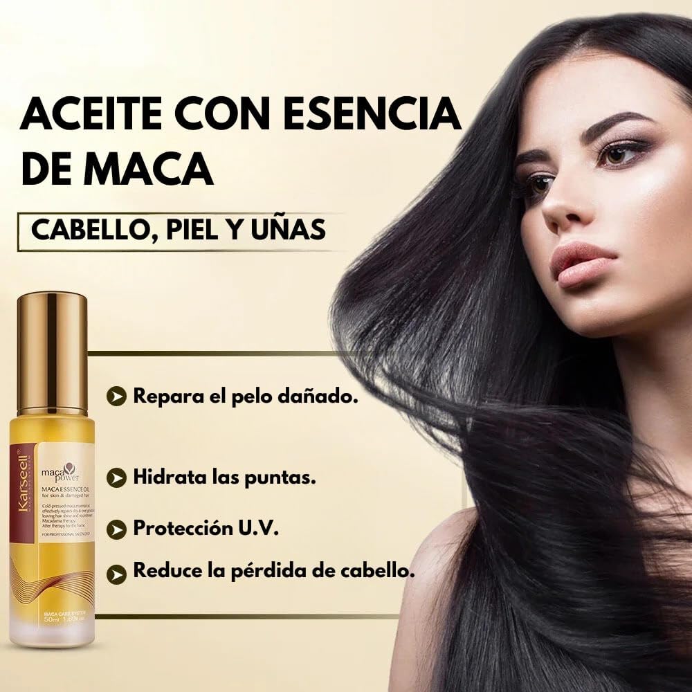 Karseel Maca essence Oil For Body Damaged Hair 50Ml