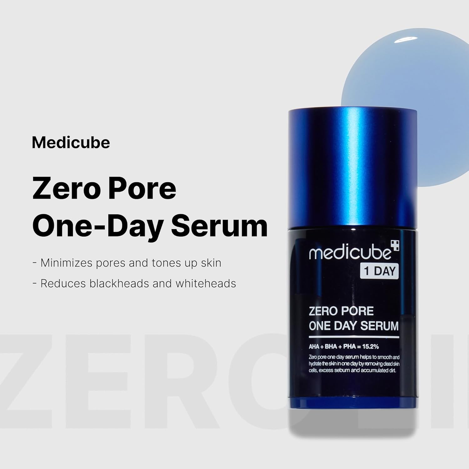 Medicube Zero Pore One Day Serum AHA + BHA + PHA15 2% 30Ml