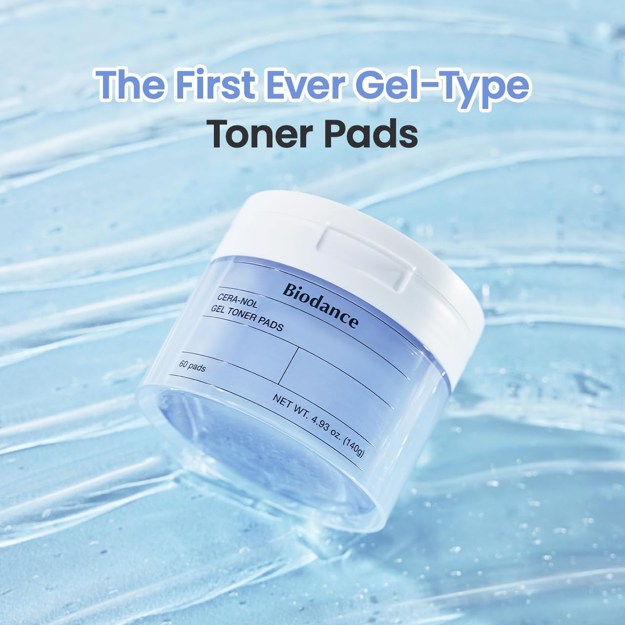 Biodance Cera-Nol Gel Toner Pads 60 Pads