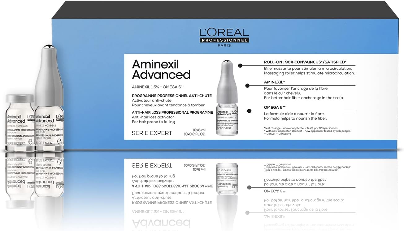 L'Oréal Professionnel Serie Expert Aminexil Advanced Aminexil1.5%+Omega 6** 10-6Ml