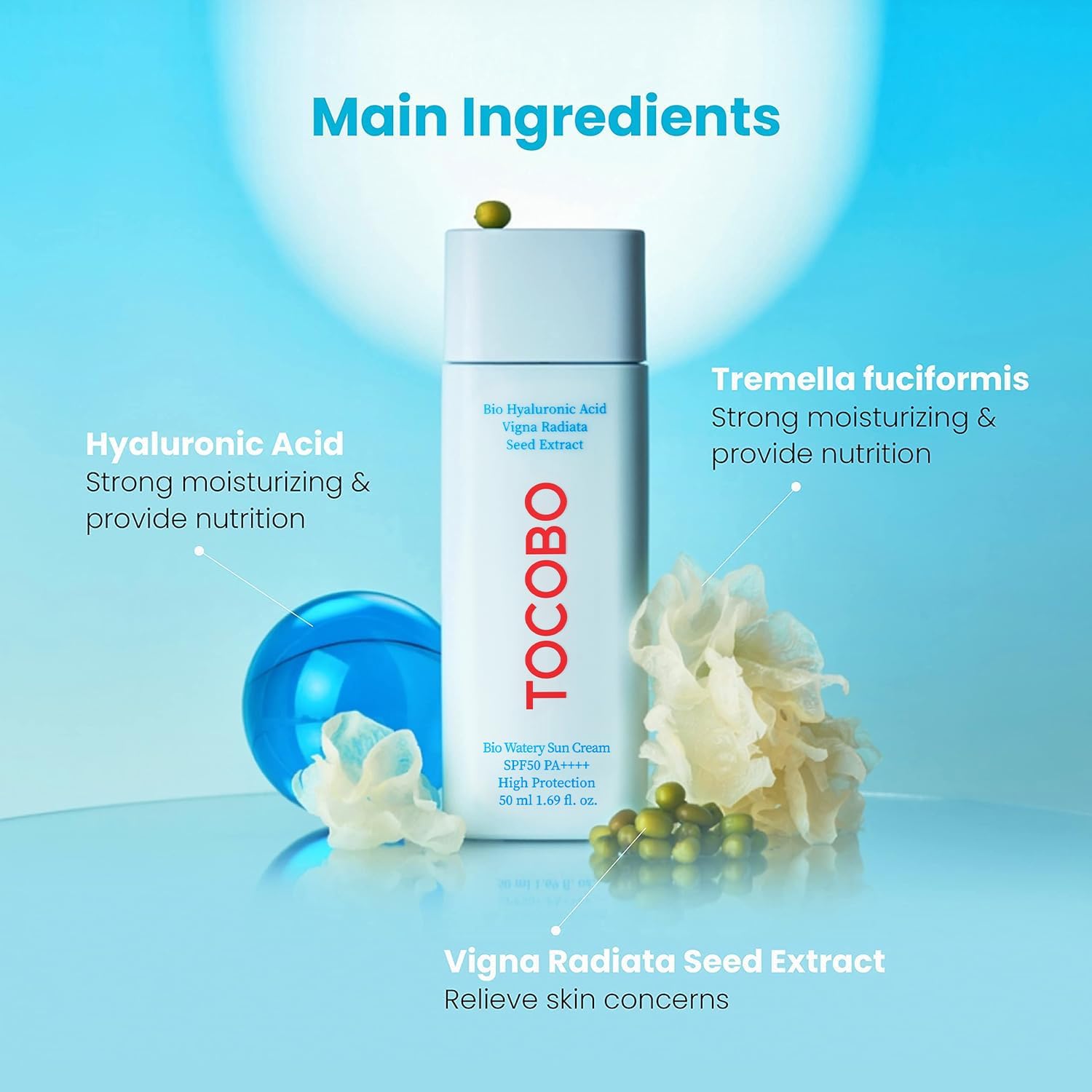 Tocobo Bio Watery Sun Cream SPF50 PA++++ 50Ml