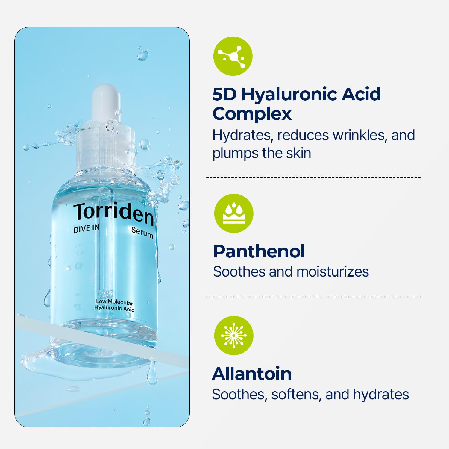 Torriden Dive In  Low Molecular Hyaluronic Acid Serum 50Ml