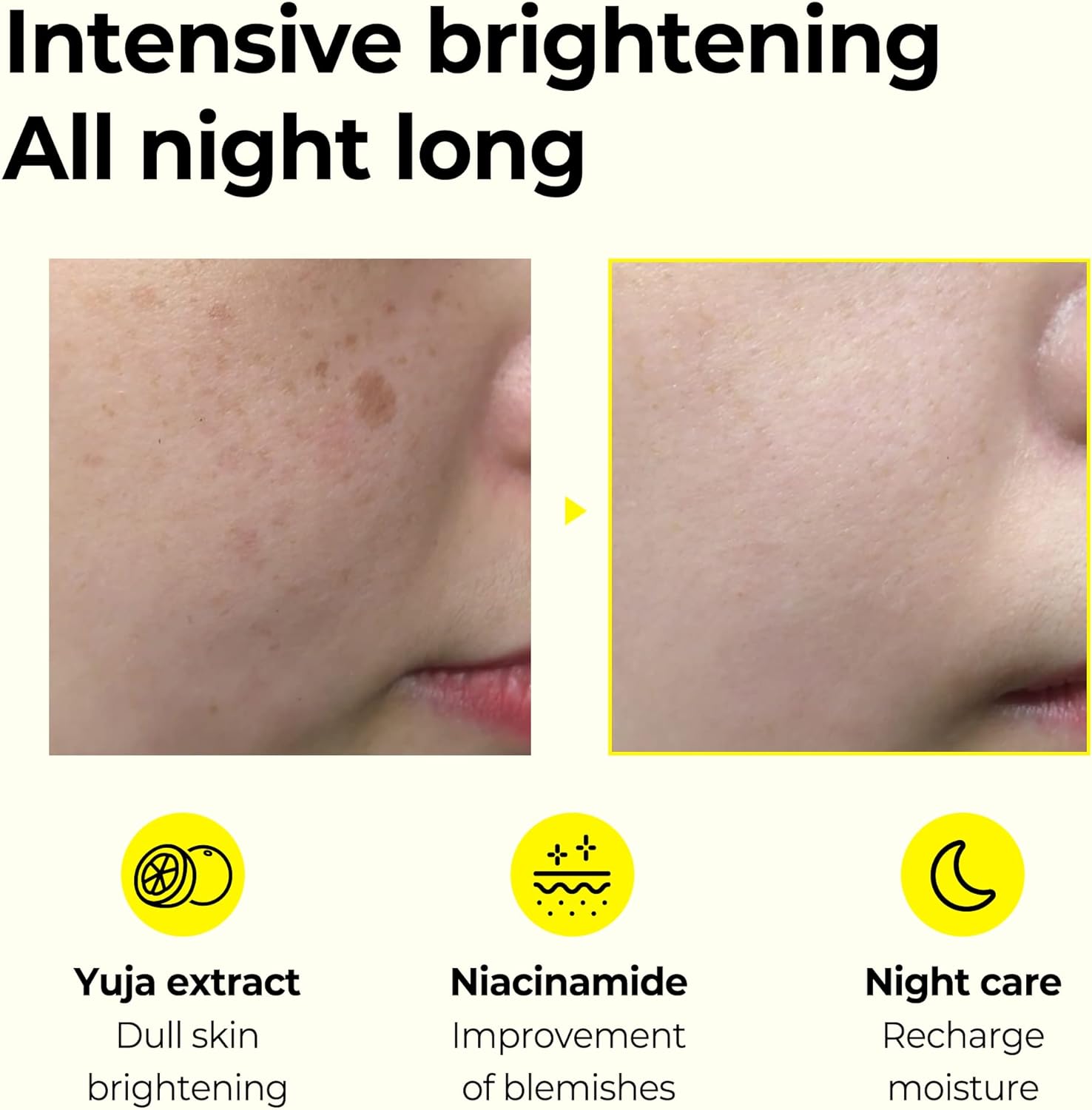 Some By Mi Yuja Niacin 30 Days Brightening Sleeping Mask Yuga Extract 70.5% + Niacinamide 60Gm