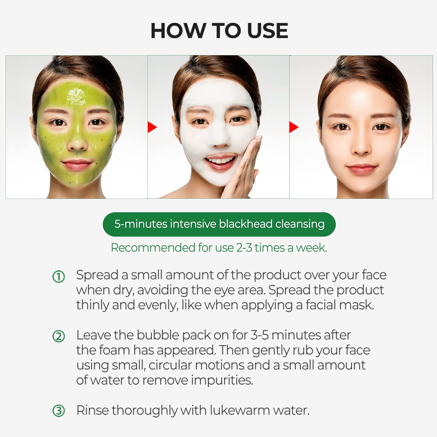 Some By Mi Bye Bye Blackhead 30 Days Miracle Green Tea Tox Bubble Cleanser 120Gm