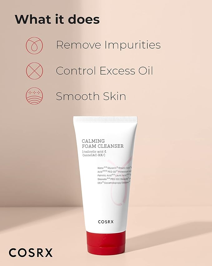 Cosrx Calming Foam Cleanser 150Ml