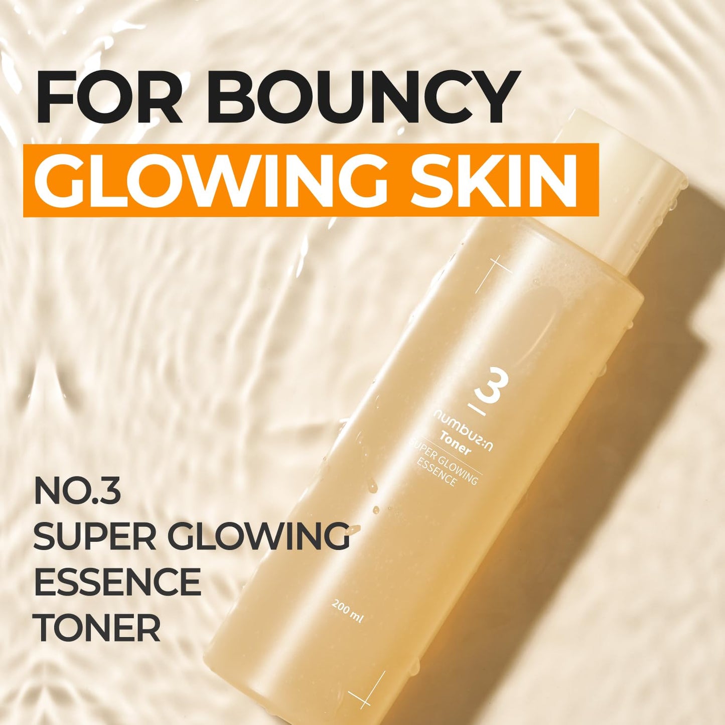 Numbuzin 3 Toner Super Glowing Essence