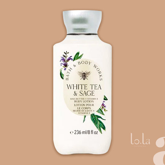 Bath & Body Works White Tea & Sage Body Lotion 236Ml