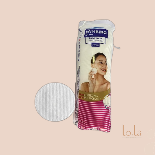 Bambino Cotton Round Makeup Removing 70Pcs