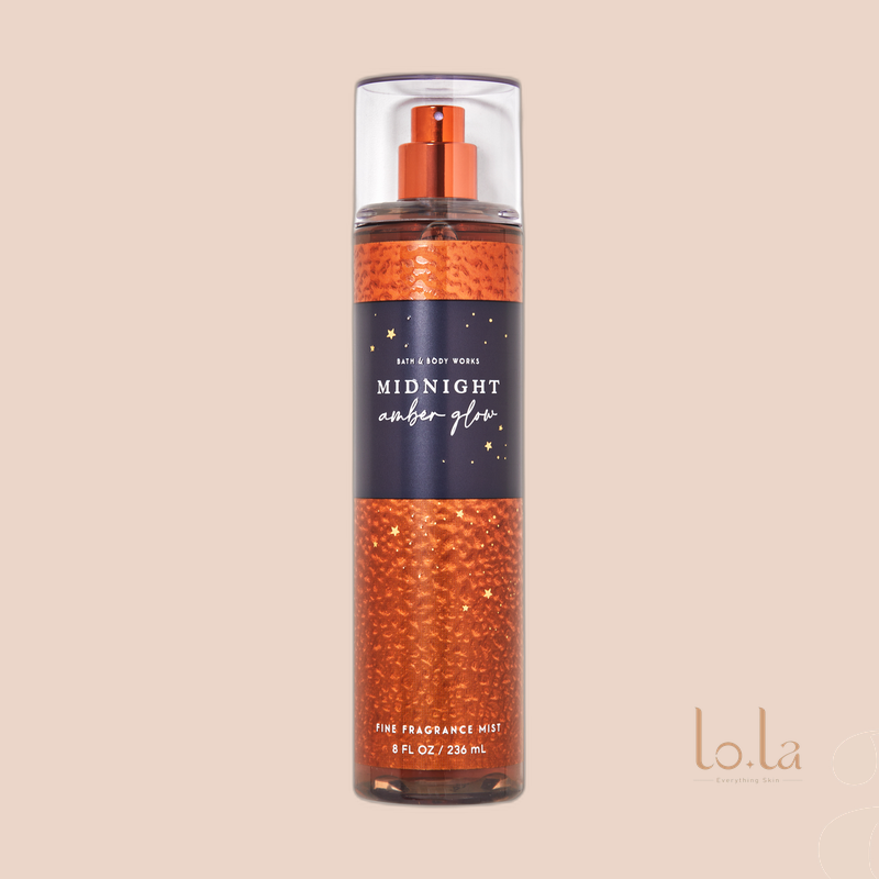 Bath & Body Works Midnight Amber Glow Fragrance Mist 236Ml