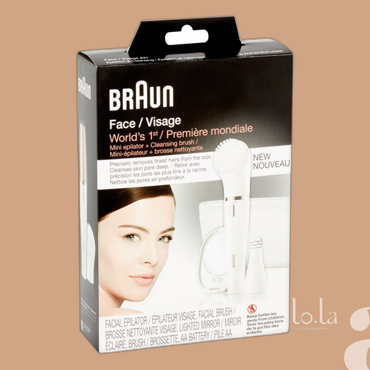 Braun Face 831 Epilator & Facial Cleansing Brush