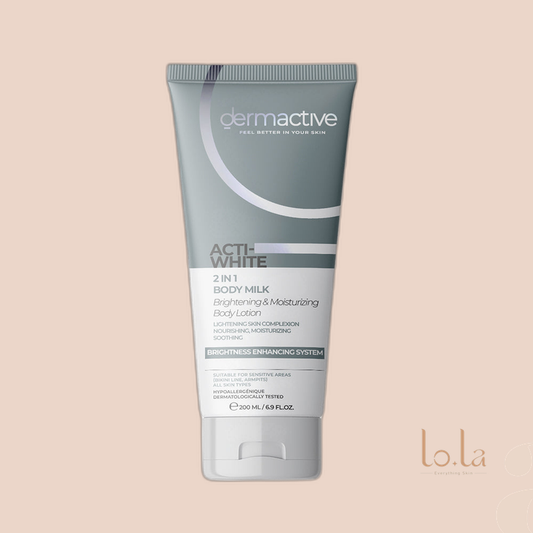 Dermactive Acti-White 2 In 1 Body Milk 200ML