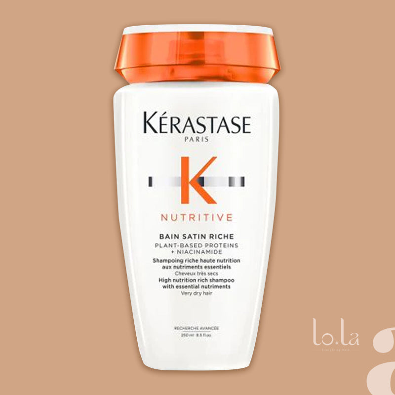 Kérastase Nutritive Bain Satin Riche Shampoo Very Dry Hair 250Ml