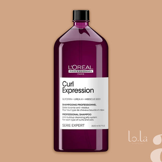 L'Oréal Professionnel Serie Expert Curl Expression Anti-Buildup Cleansing Jelly System Shampoo 1500Ml