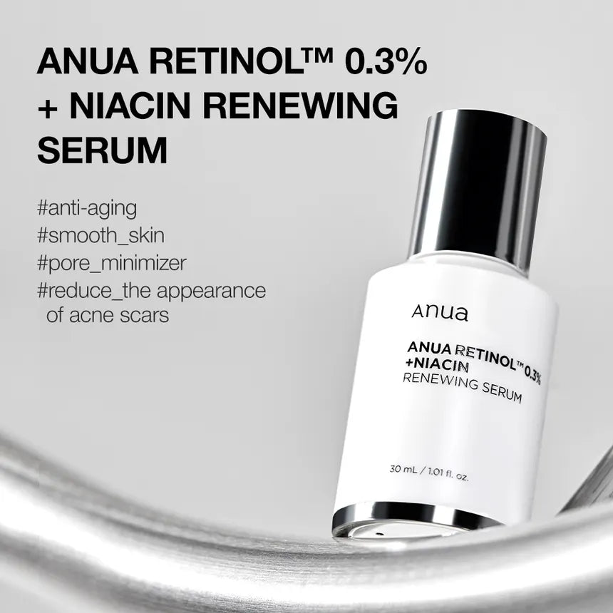 Anua Retinol 0,3% + Niacin Renewing Serum 30Ml