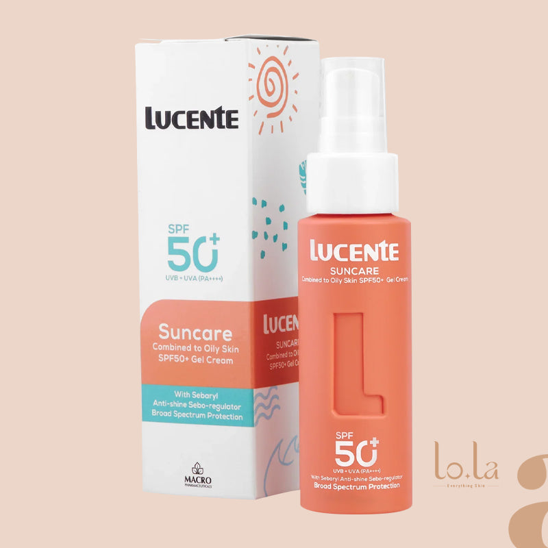 Lucente Suncare Combined to Oily Skin SPF50+ Gel Cream 50Ml