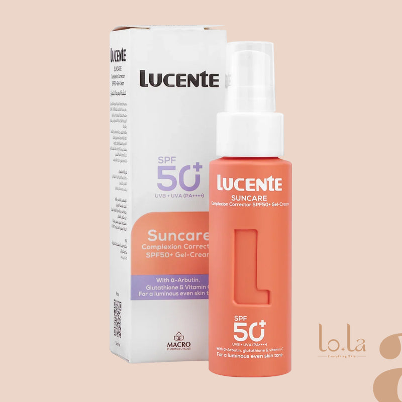 Lucente Suncare Complexion Corrector SPF50+ Gel Cream 50Ml