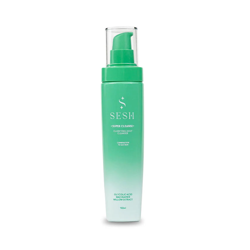 Sesh Super Cleanse Clarifying Daily Combination To Oily Skin Cleanser 150Ml