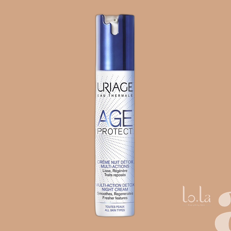 Uriage Age Protect Multi-Action Detox Night Cream 40Ml