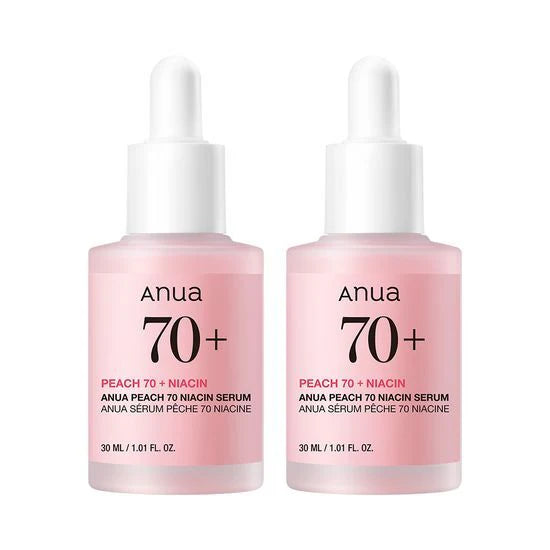 Anua Peach 70+Niacin Serum 1+1 New Edition