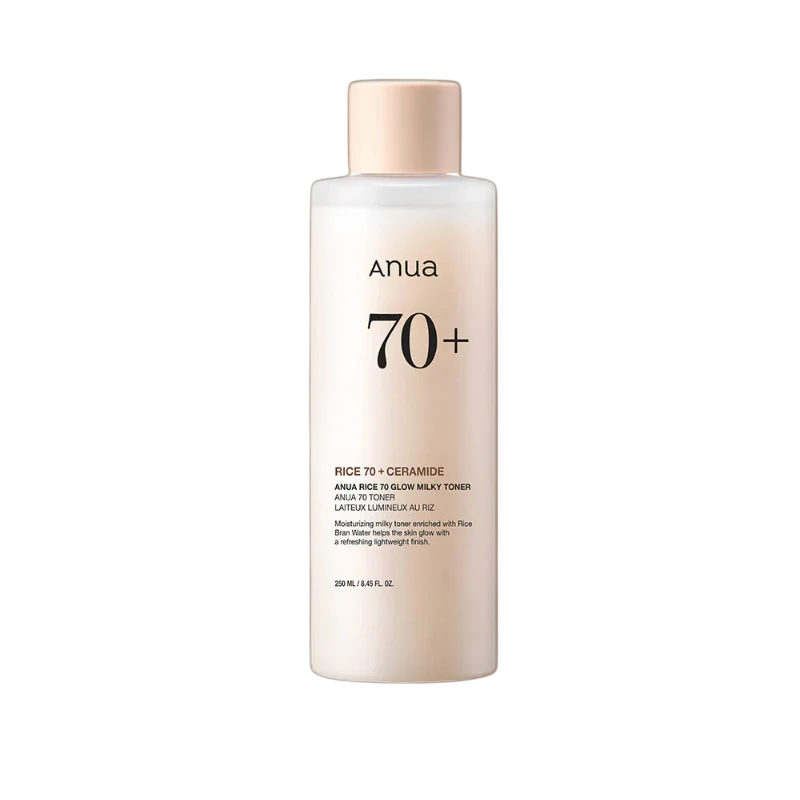 Anua Rice 70+ Ceramide Glow Milky Toner 250Ml