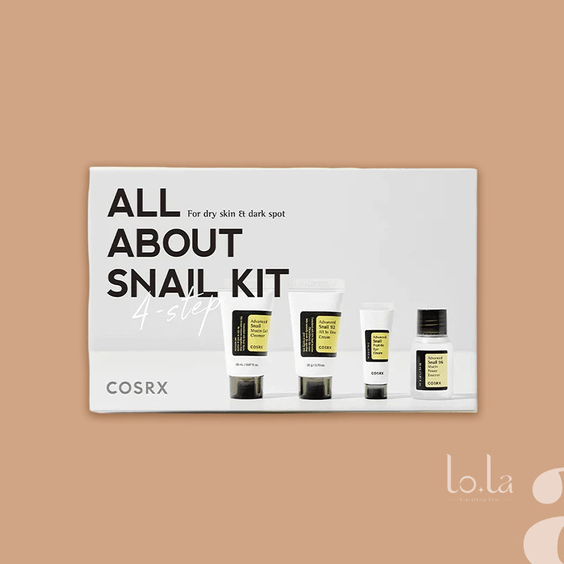 Cosrx All About Snail Kit 4-Step