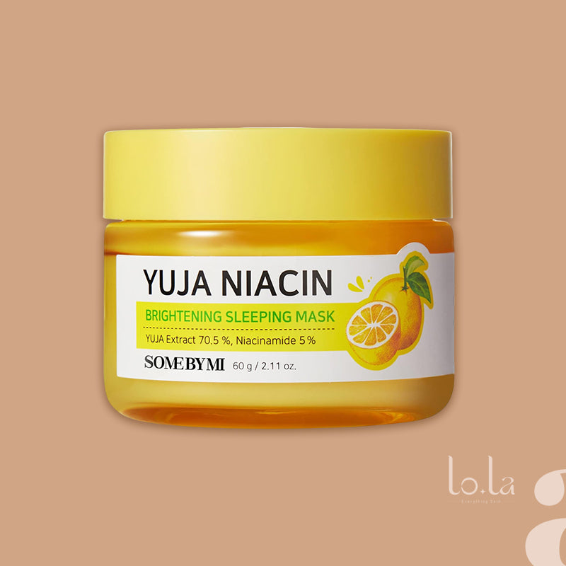 Some By Mi Yuja Niacin 30 Days Brightening Sleeping Mask Yuga Extract 70.5% + Niacinamide 60Gm