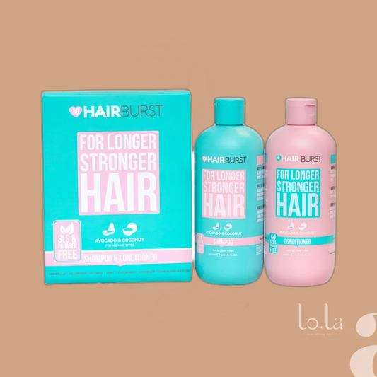 Hair Burst Shampoo & Conditioner For Longer Stronger Hair Kit